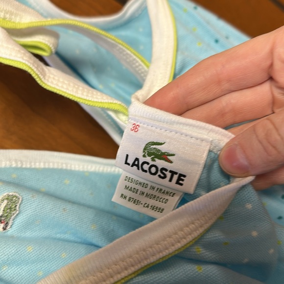 Lacoste Light Blue Halter Dress - Picture 4 of 4